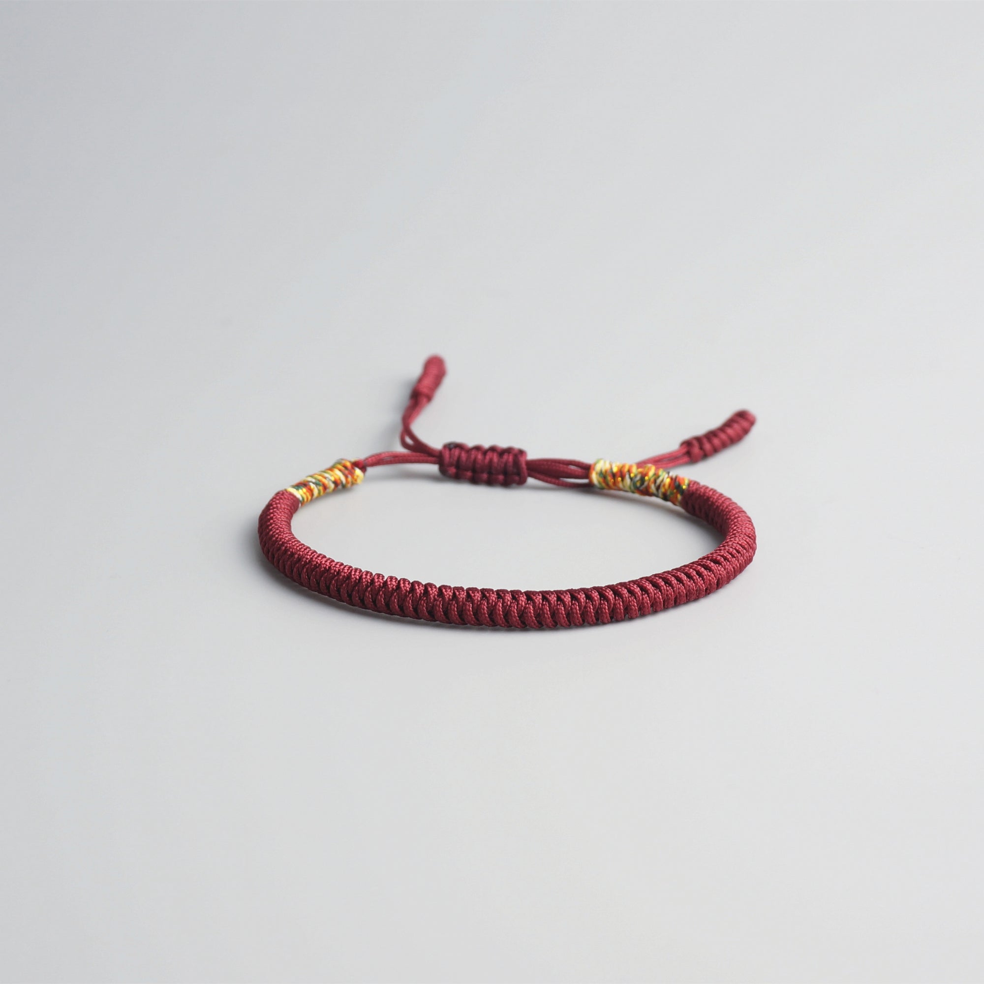 Handmade Knots Lucky Rope Bracelet (Vitality) - Spiritual Bliss Shop