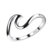 Silver Wave Ring - Spiritual Bliss Shop