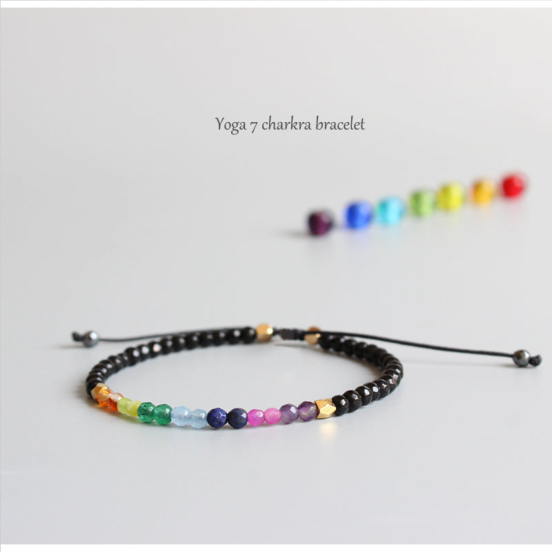 7 Chakras "Crystal Healing Balance" Bracelet - Spiritual Bliss Shop