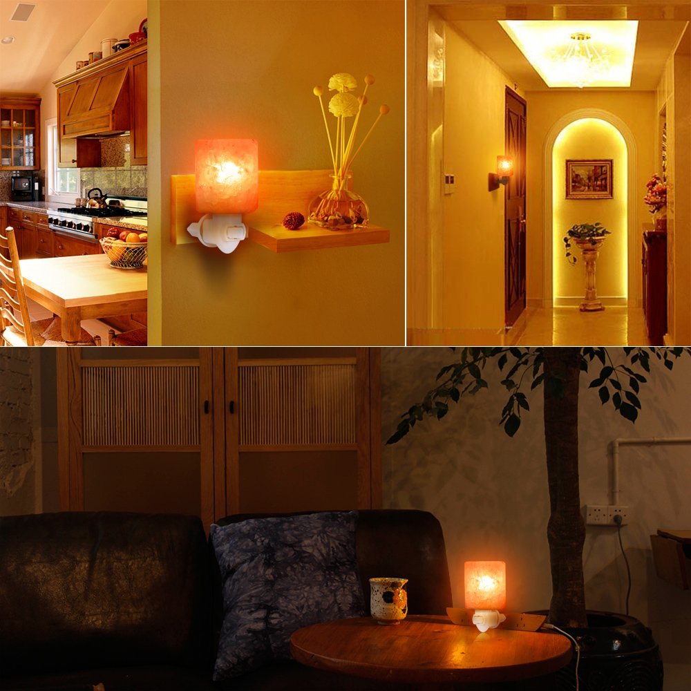 Natural Crystal Himalayan Salt Night Lamp - Spiritual Bliss Shop