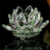 Feng Shui Crystal Lotus Flower (8 Colors Available) - Spiritual Bliss Shop