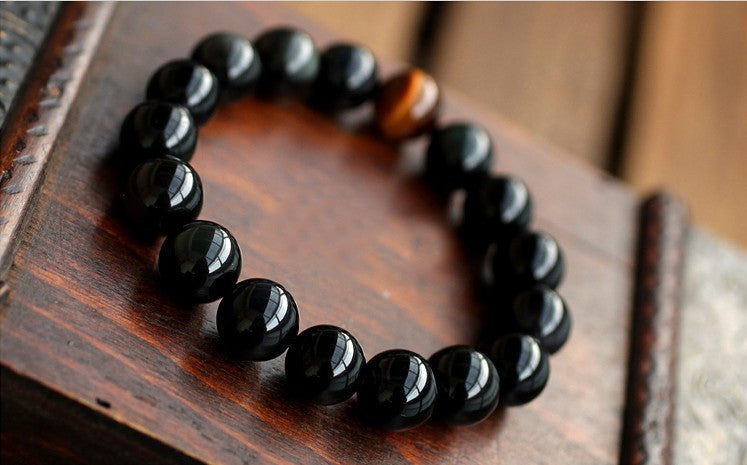 Onyx & Tiger's Eye Bracelet - Spiritual Bliss Shop