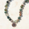 Natural Indian Agate Mala Bracelet - Spiritual Bliss Shop