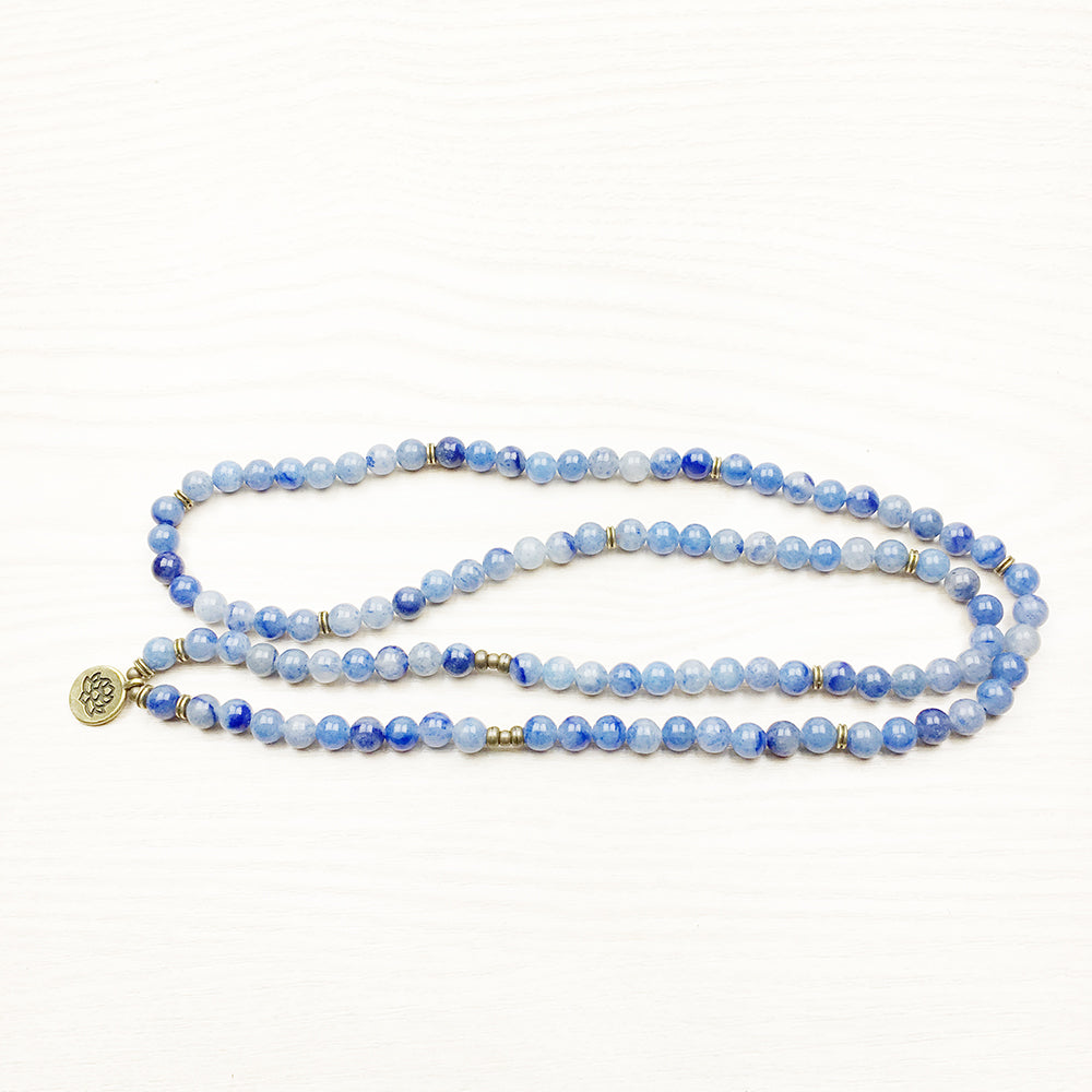 Natural Aventurine Mala Bracelet - Spiritual Bliss Shop