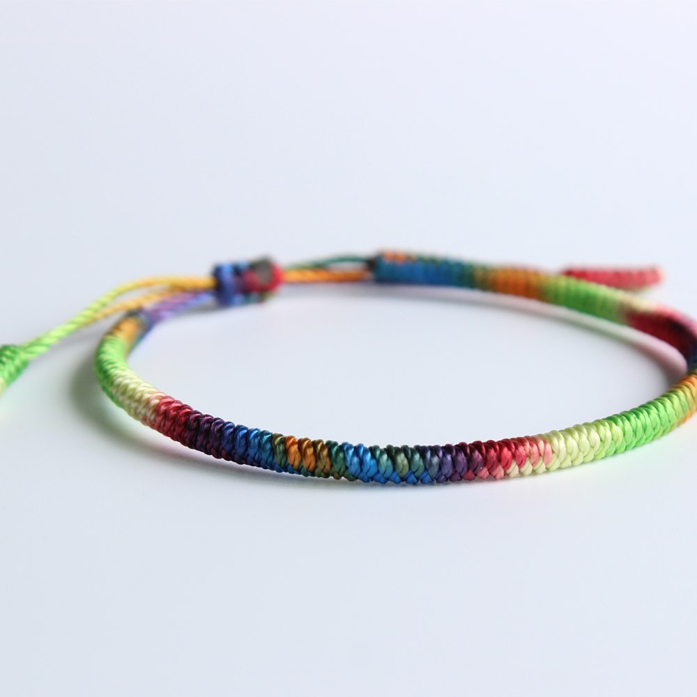 Handmade Knots Lucky Rope Bracelet (Chakra) - Spiritual Bliss Shop