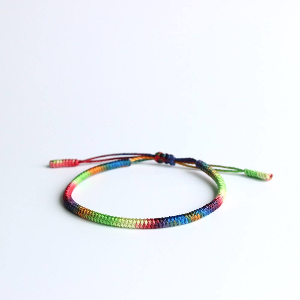 Handmade Knots Lucky Rope Bracelet (Chakra) - Spiritual Bliss Shop