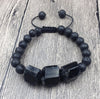 Black Tourmaline and Lava Stone Protection Bracelet - Spiritual Bliss Shop