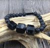 Black Tourmaline and Lava Stone Protection Bracelet - Spiritual Bliss Shop