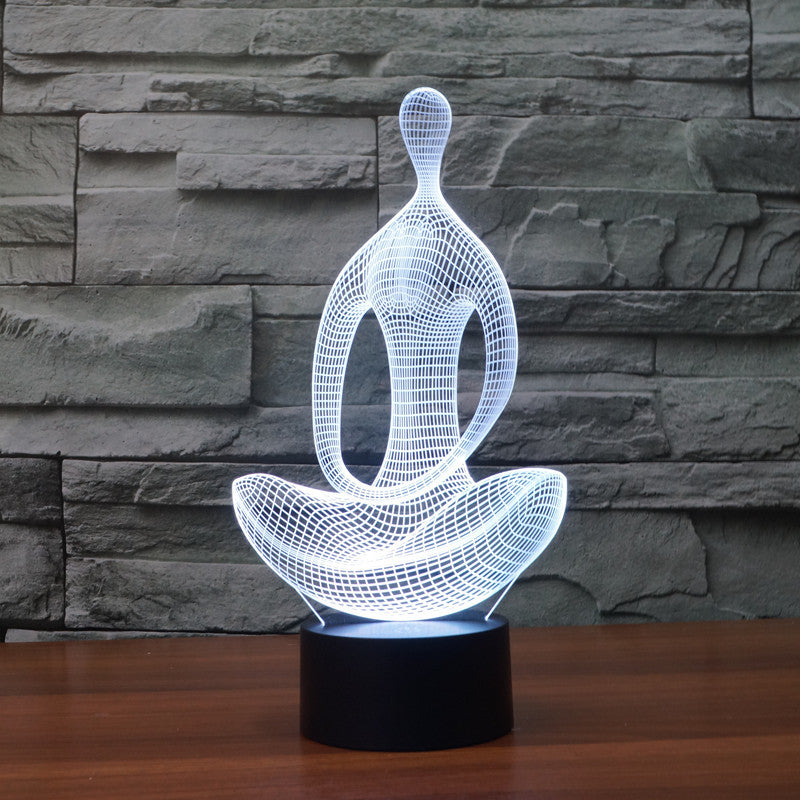 Limited Edition - Meditation Hologram LED lamp - Spiritual Bliss Shop
