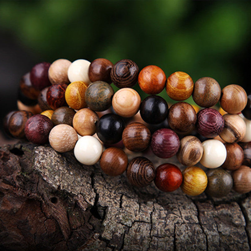 Tibetan Santalwood Bracelet (Mala) - Spiritual Bliss Shop
