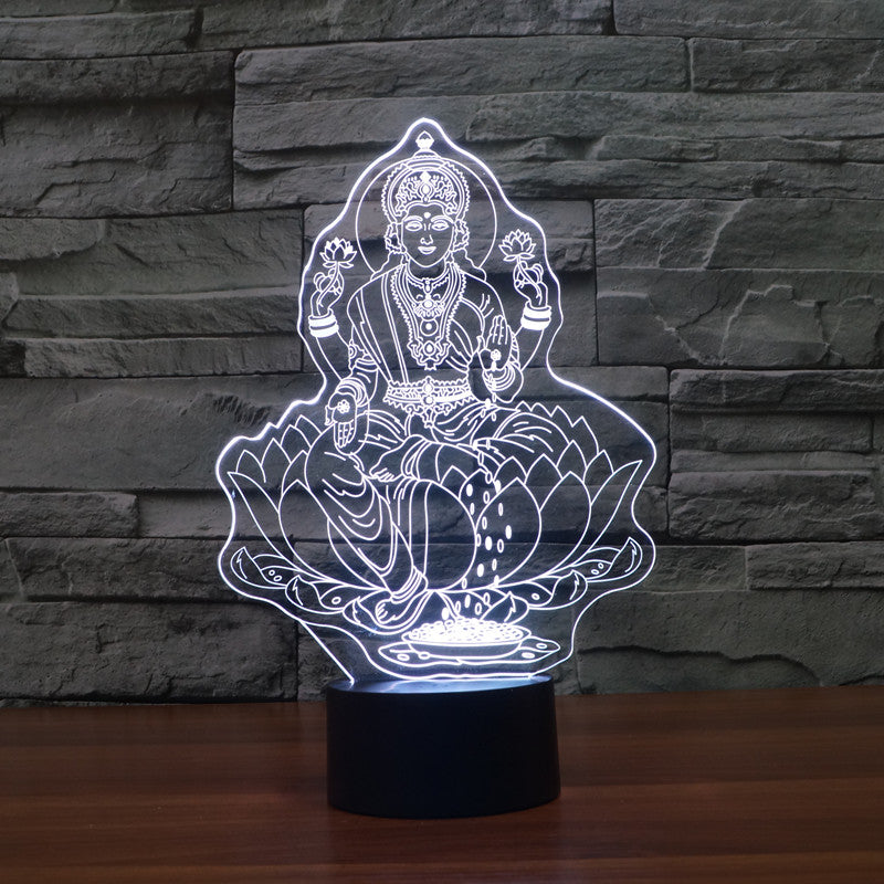 Limited Edition - Buddha Meditation Hologram LED lamp - Spiritual Bliss Shop