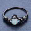 Opal Rainbow Ring - Spiritual Bliss Shop