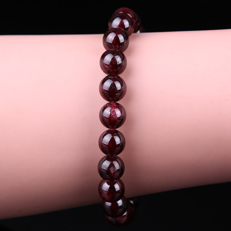 Natural Red Garnet Bracelet - Spiritual Bliss Shop