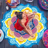 Lotus Flower Mandala Tapestry - Spiritual Bliss Shop