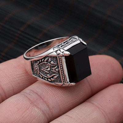 Black Obsidian Ring - Spiritual Bliss Shop