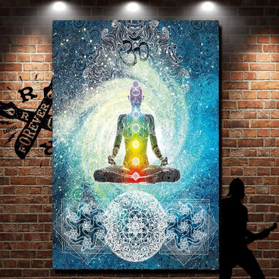 7 Chakras Bohemian Meditation Tapestry - Spiritual Bliss Shop