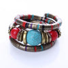 Bronze & Turquoise Tibetan Bracelet - Spiritual Bliss Shop