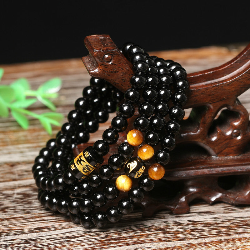 Onyx & Tiger's Eye Long Bracelet - Spiritual Bliss Shop