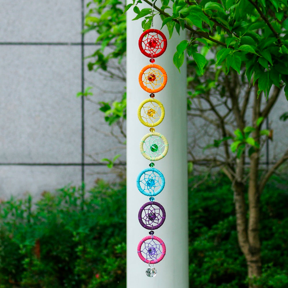 Healing of the 7 Chakras Dreamcatcher - Spiritual Bliss Shop