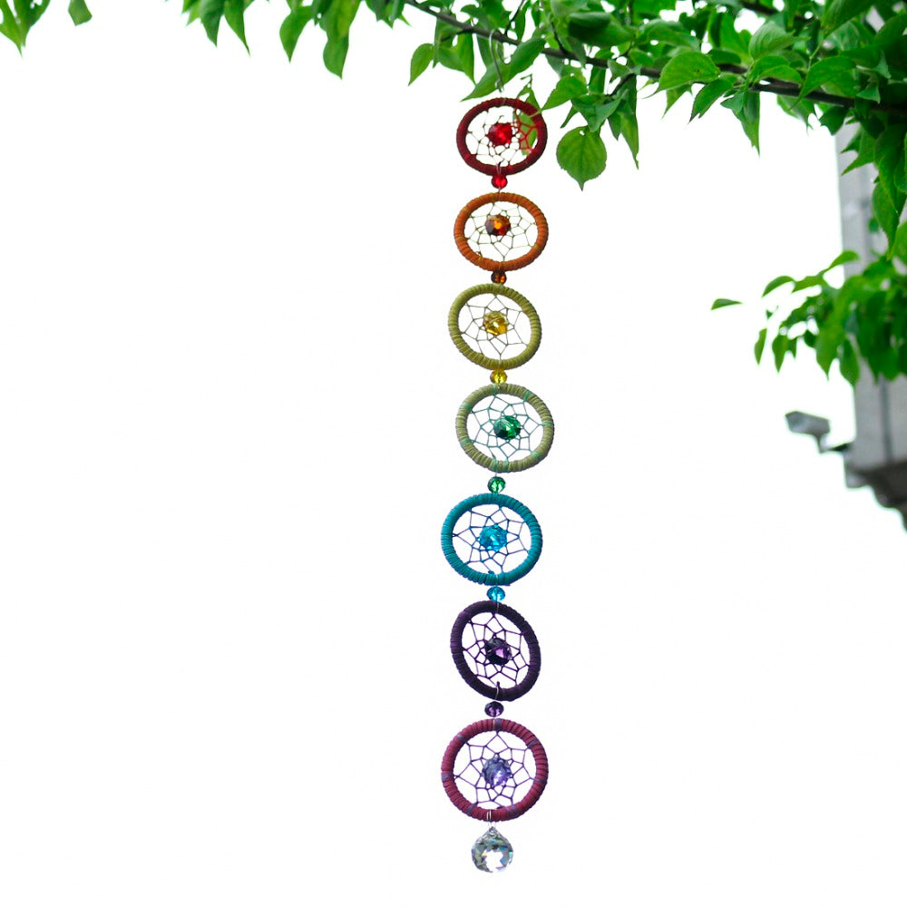 Healing of the 7 Chakras Dreamcatcher - Spiritual Bliss Shop