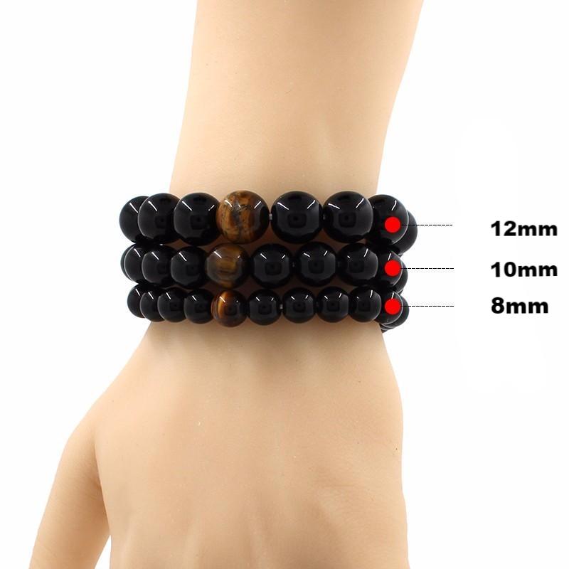 Onyx & Tiger's Eye Bracelet - Spiritual Bliss Shop