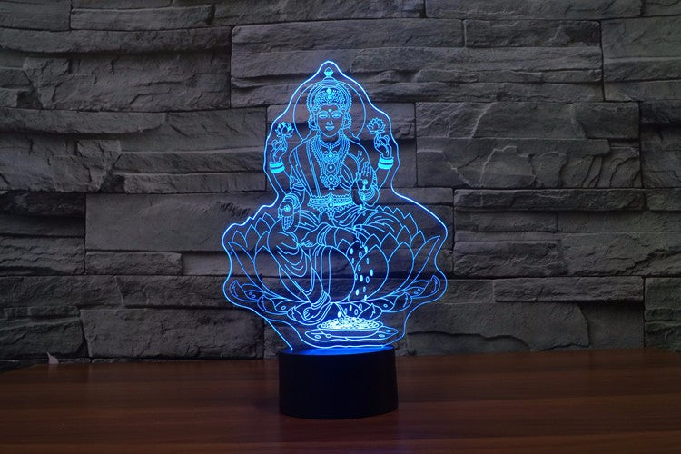 Limited Edition - Buddha Meditation Hologram LED lamp - Spiritual Bliss Shop