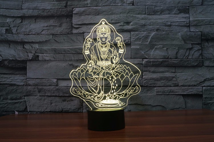 Limited Edition - Buddha Meditation Hologram LED lamp - Spiritual Bliss Shop