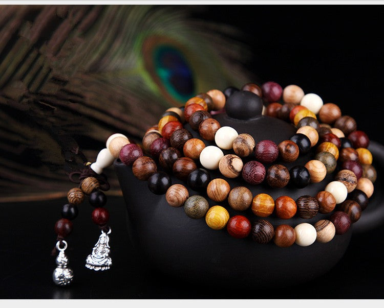 Tibetan Santalwood Bracelet (Mala) - Spiritual Bliss Shop