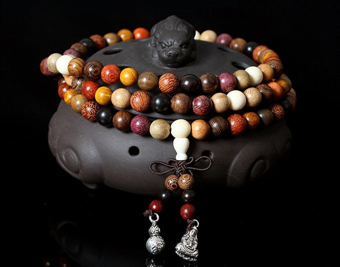 Tibetan Santalwood Bracelet (Mala) - Spiritual Bliss Shop