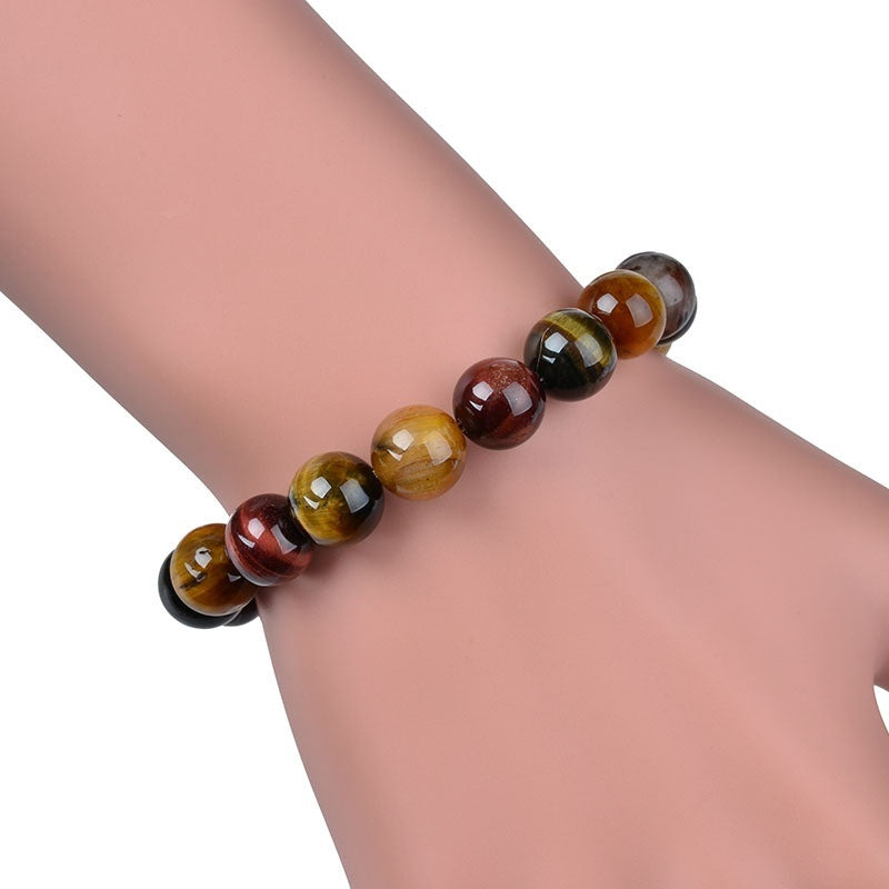 Colorful Tiger's Eye Bracelet (Vitality) - Spiritual Bliss Shop