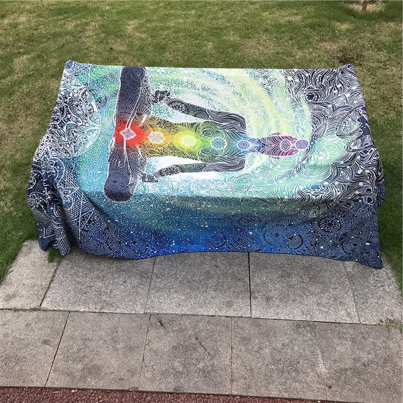 7 Chakras Bohemian Meditation Tapestry - Spiritual Bliss Shop