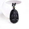 Buddha Black Obsidian Necklace (Protection) - Spiritual Bliss Shop