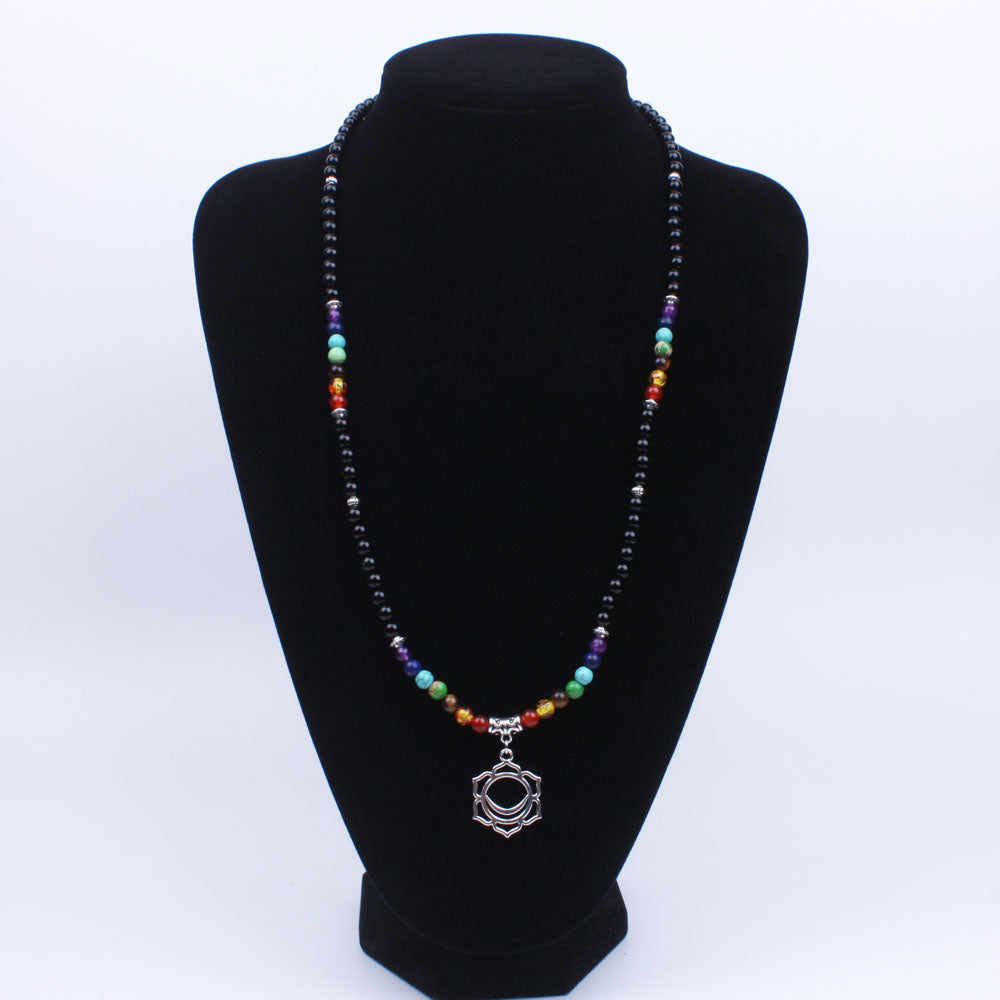 7 Chakras Necklace with Pendant - Spiritual Bliss Shop