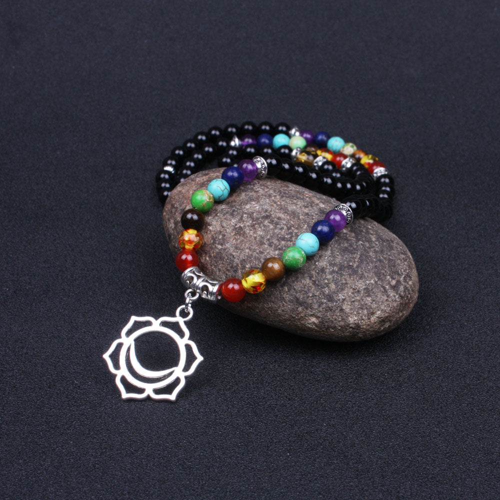 7 Chakras Necklace with Pendant - Spiritual Bliss Shop