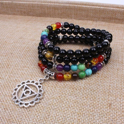 7 Chakras Necklace with Pendant - Spiritual Bliss Shop