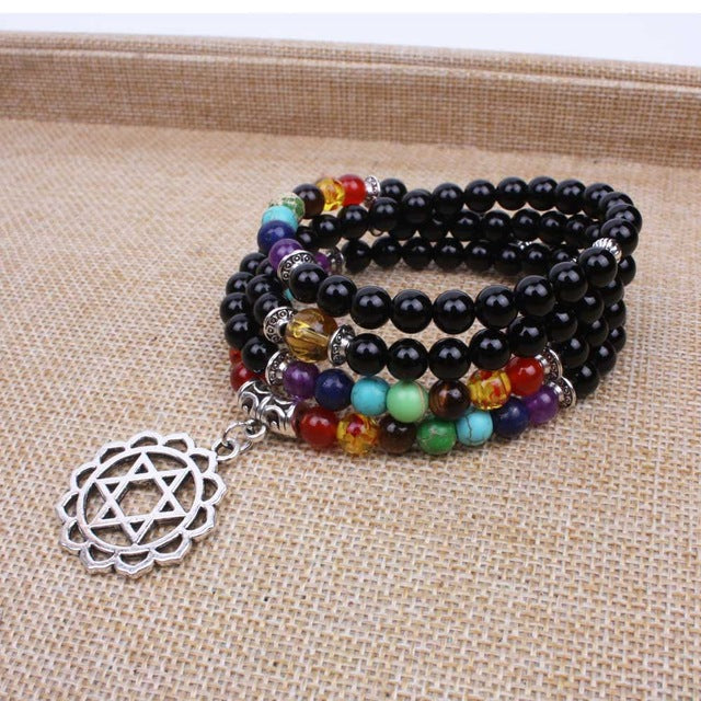 7 Chakras Necklace with Pendant - Spiritual Bliss Shop