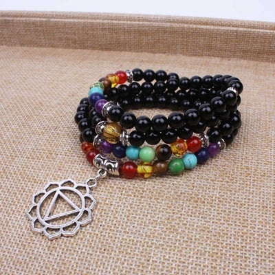 7 Chakras Necklace with Pendant - Spiritual Bliss Shop