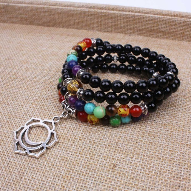 7 Chakras Necklace with Pendant - Spiritual Bliss Shop