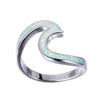 Opal Wave Ring - Spiritual Bliss Shop