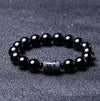 Phoenix & Dragon Black Obsidian Bracelets - Spiritual Bliss Shop