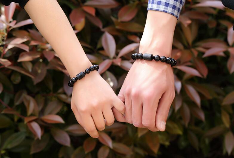 Phoenix & Dragon Black Obsidian Bracelets - Spiritual Bliss Shop