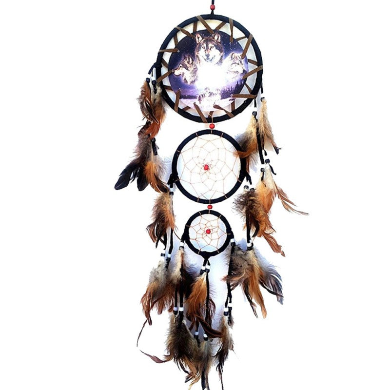 Animal Dreamcatcher - Wolf, Bear, Eagle (Feng Shui) - Spiritual Bliss Shop