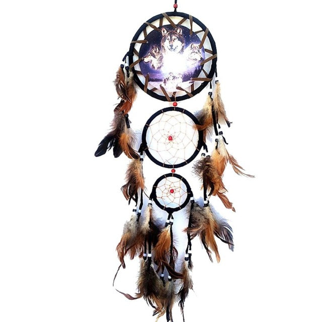 Animal Dreamcatcher - Wolf, Bear, Eagle (Feng Shui) - Spiritual Bliss Shop