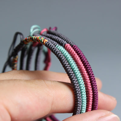 Handmade Knots Lucky Rope Bracelet (Happiness) - Spiritual Bliss Shop