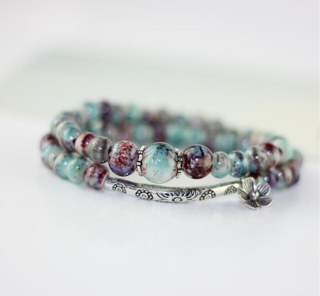 Ceramic Pearls Bracelet - 3 Colors Available - Spiritual Bliss Shop