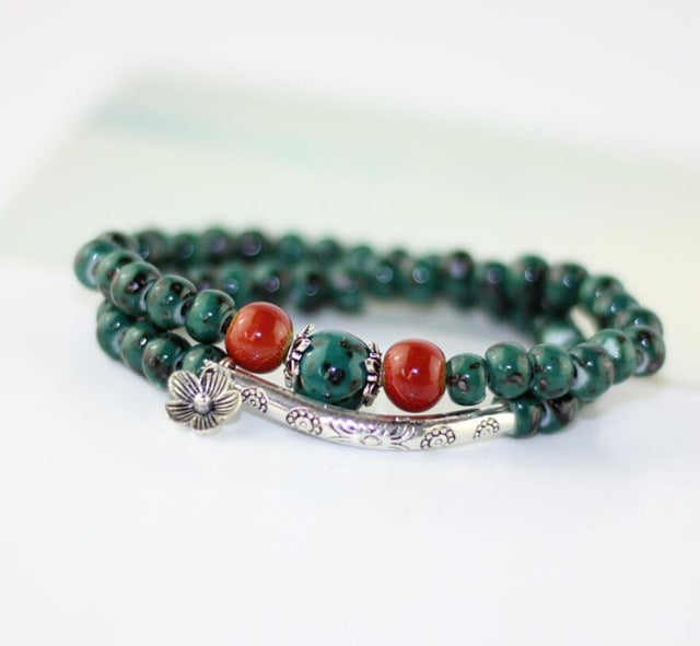 Ceramic Pearls Bracelet - 3 Colors Available - Spiritual Bliss Shop