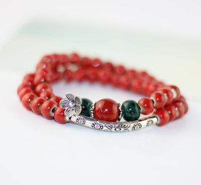 Ceramic Pearls Bracelet - 3 Colors Available - Spiritual Bliss Shop