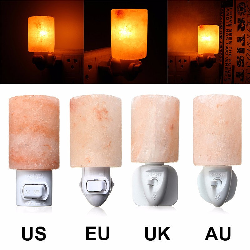 Natural Crystal Himalayan Salt Night Lamp - Spiritual Bliss Shop