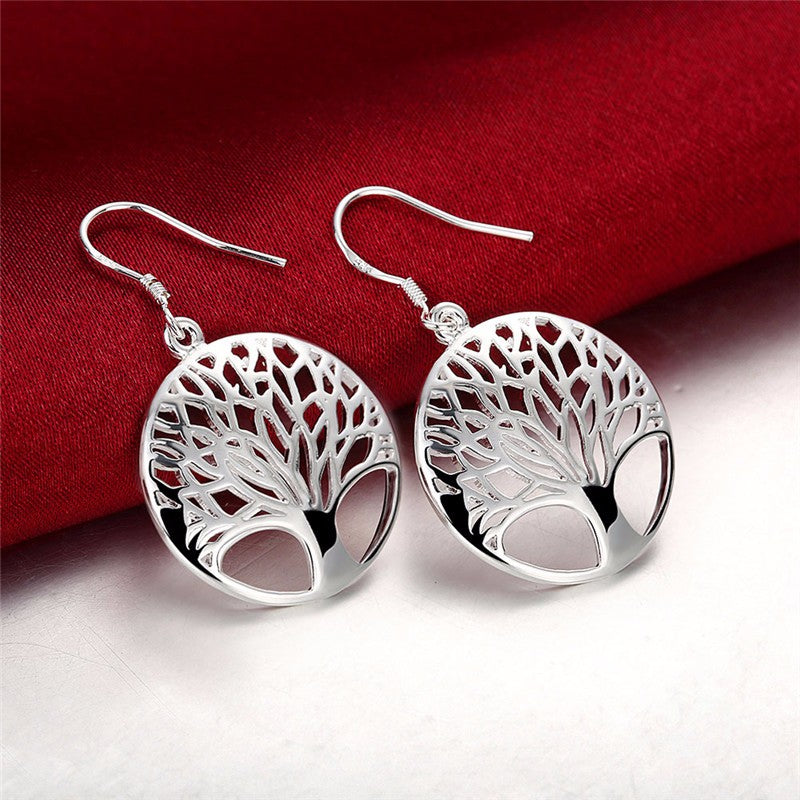 Silver "Tree of Life" Earrings - Spiritual Bliss Shop
