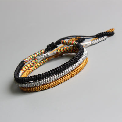 Handmade Knots Lucky Rope Bracelet (Confidence) - Spiritual Bliss Shop
